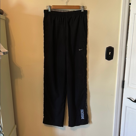 Vintage Y2K Nike Black Track Pants Size Small - Picture 1 of 8